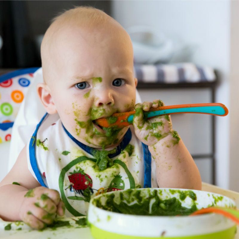 Part 1 of 2: Feeding Solids to Your Baby During the First Year of Life - SuperKids Nutrition