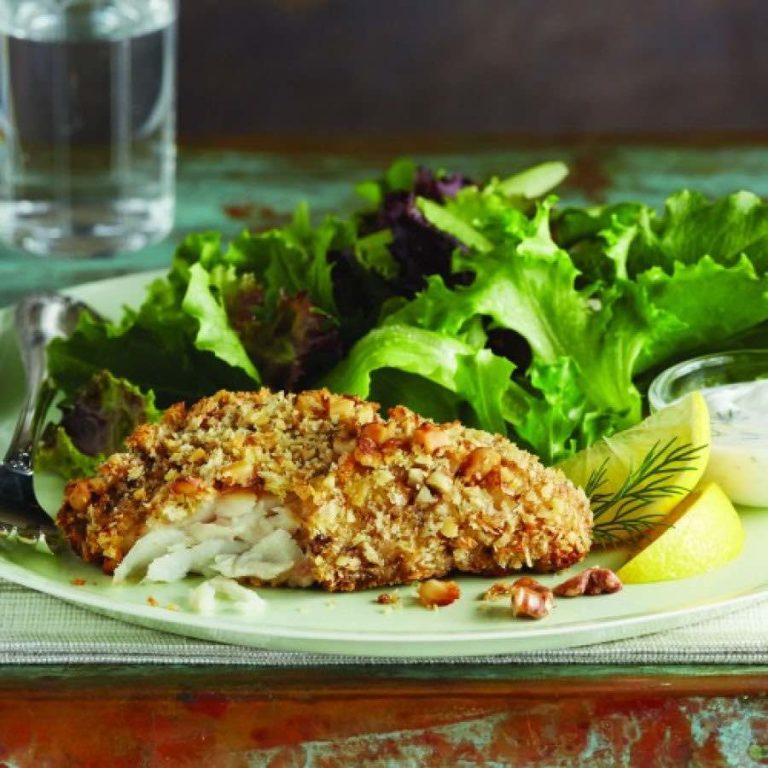 Walnut and Panko Crispy Cod Fillets - SuperKids Nutrition