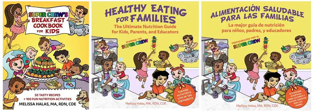 Super Crew Books for Kids Nutrition and Tasty Adventures